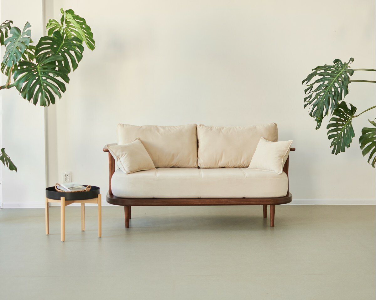 Садовый диван Soft Element Ламе, коричневый - фотография № 4