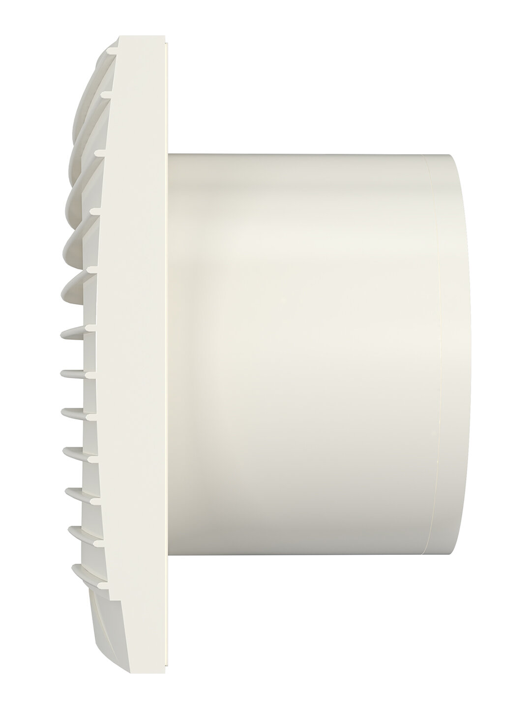 SILENT 5C Ivory, Вентилятор осевой вытяжной с обратным клапаном D 125, декоративный - фотография № 3