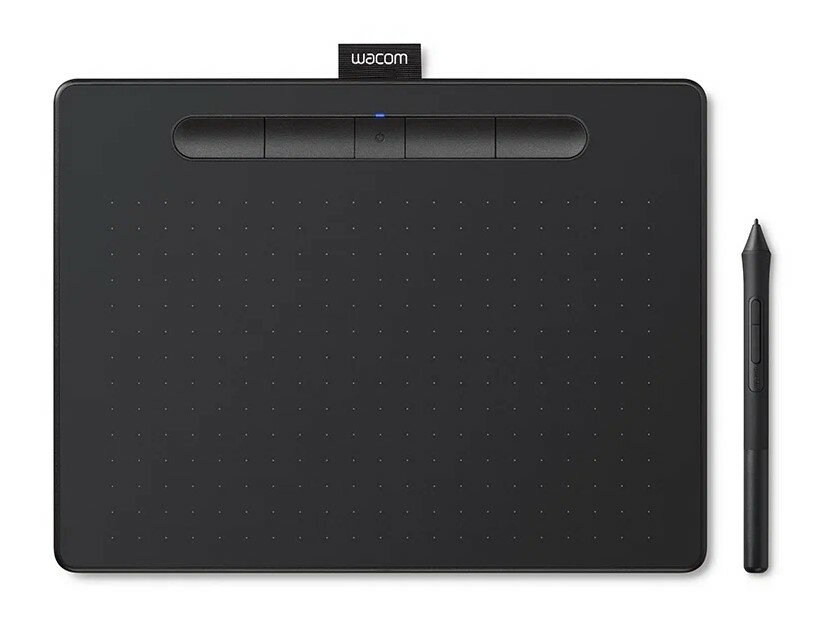 Графический планшет WACOM Intuos S Bluetooth черный (CTL-4100WL/KO-AB)