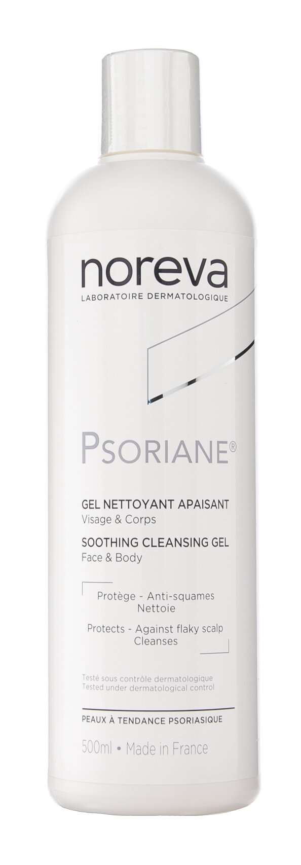 Гель успокаивающий очищающий Noreva Psoriane Soothing Cleansing Gel, 500 мл