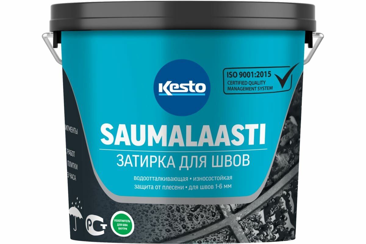 Затирка Kesto Saumalaasti 42 3 кг, сине-серый T3567.003.