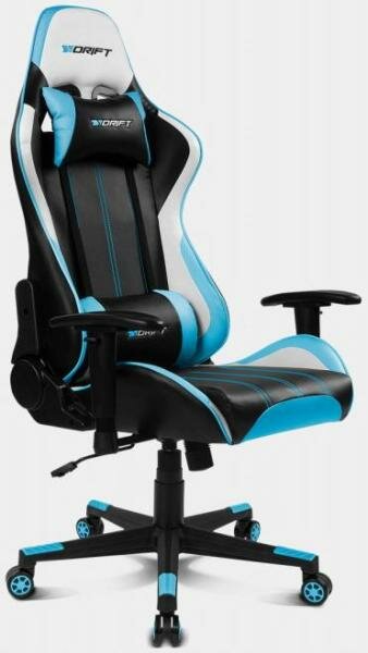 Игровое Кресло DRIFT DR175 PU Leather / black/blue/white