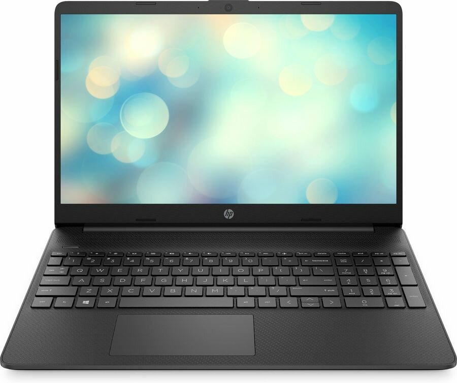 Ноутбук HP 15s-fq5025nz, 15.6", IPS, Intel Core i5 1235U 1.3ГГц, 10-ядерный, 8ГБ DDR4, 512ГБ SSD, Intel Iris Xe graphics , Free DOS 3.0, черный 737U0EA