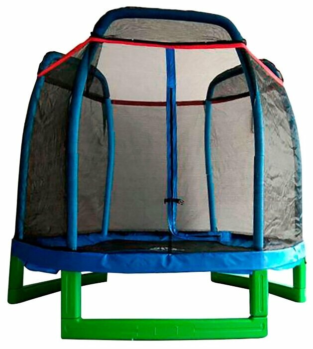 Каркасный батут DFC Jump Kids 7FT 210х210 см синий