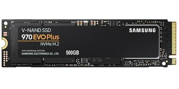Твердотельный накопитель SSD M.2 500 Gb Samsung 970 EVO Plus Read 3500Mb/s Write 3200Mb/s 3D MLC (MZ-V7S500BW)