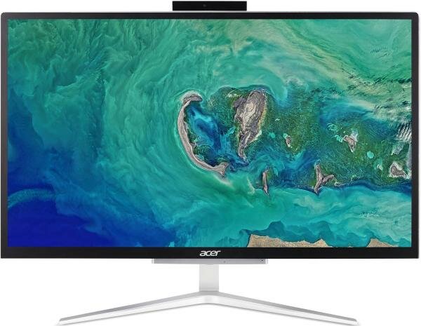 Моноблок 21.5 Acer Aspire C22-820 1920 x 1080 Intel Pentium-J5040 4Gb SSD 256 Gb Intel UHD Graphics 605 Windows 10 Home серебристый DQ.BDZER.00G DQ.BD