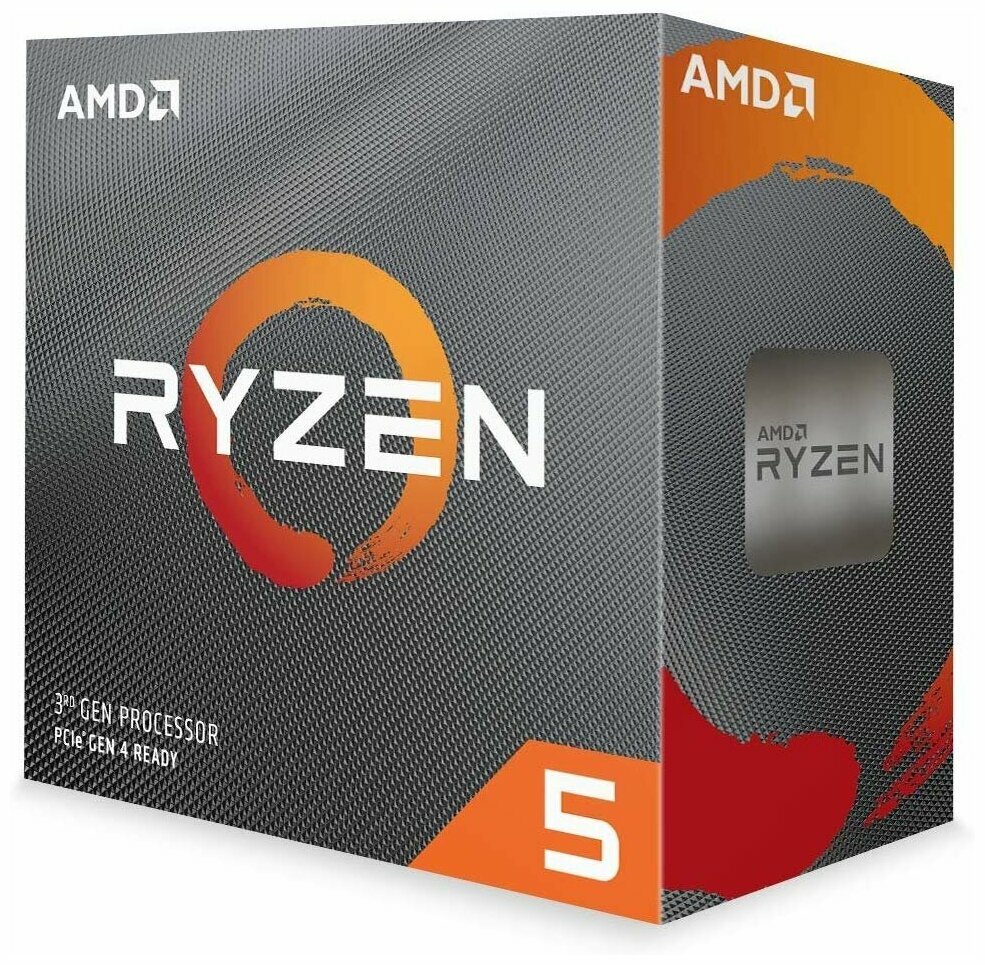CPU AMD Ryzen 5 3600 BOX без кулера 100-100000031awof 3.6 GHz/6core/3+32Mb/65W Socket AM4