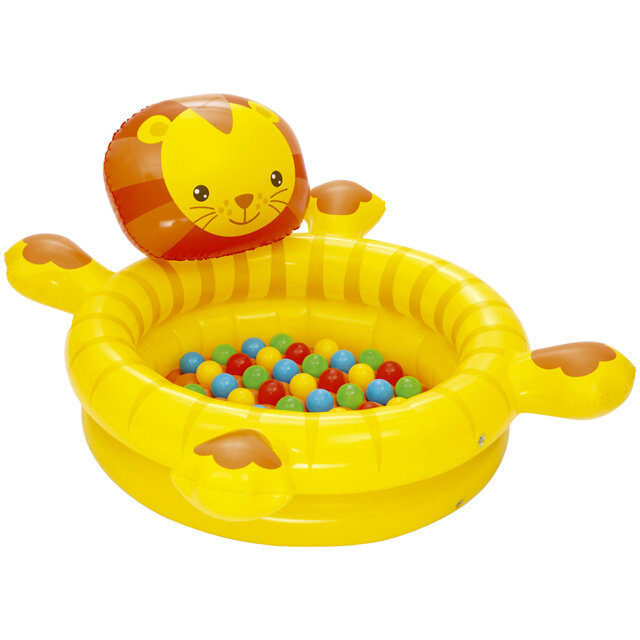 Детский сухой бассейн Bestway Lion Ball Pit 52261