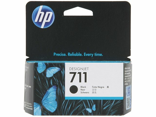 Картридж HP Картридж HP 711 CZ129A (черный) для DesignJet T120/520 (38мл)