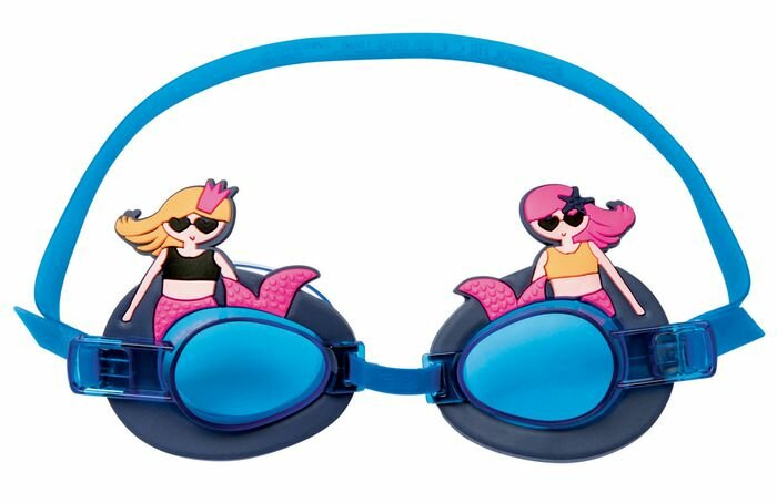 фото Очки для плавания русалка серия персонаж от 3 лет BESTWAY 21080_РУСАЛКА