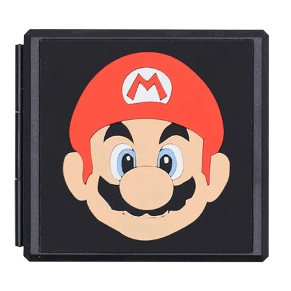 Кейс для хранения 12 игровых карт Game Card Case [Super Mario Black]