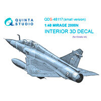 фото QDS-48117 Quinta Studio 1/48 3D Декаль интерьера кабины Mirage 2000N (Kinetic) (Small version)