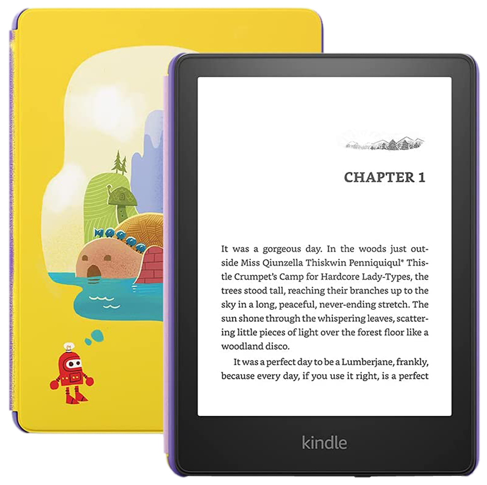 Электронная книга Amazon Kindle Paperwhite Kids WiFi 8Gb 2021, желтый