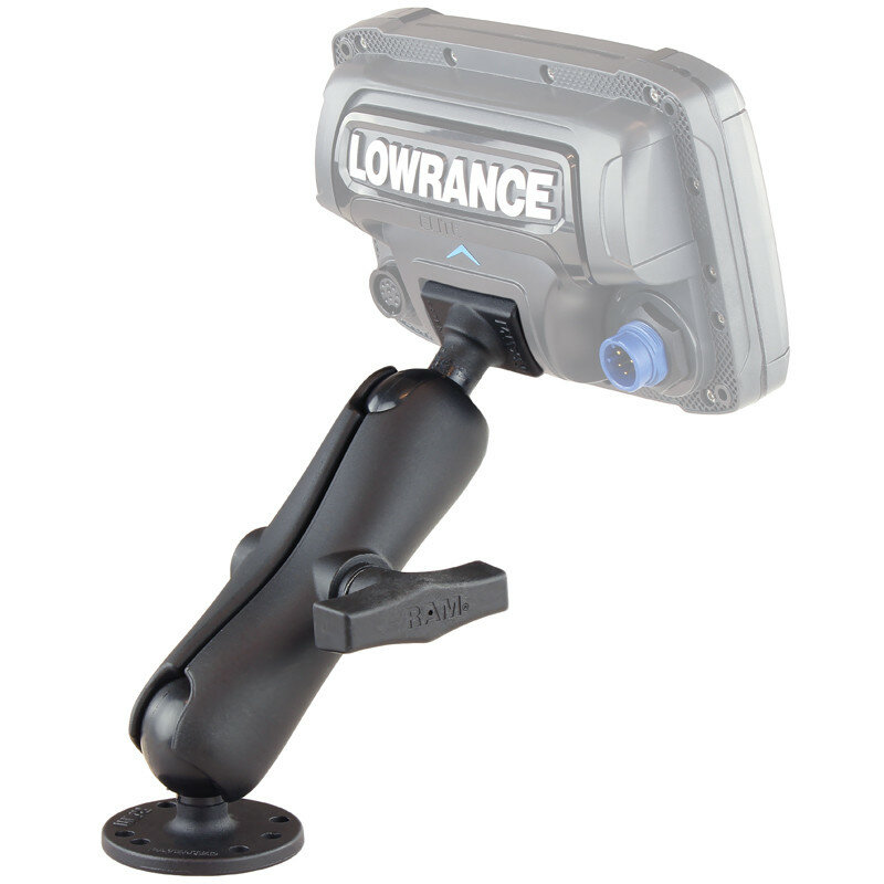 Крепление RAM для LOWRANCE Elite-5, Mark-5, Hook-5 и Elite 7 Ti Fishfinders, муфта 140мм (RAM-101-LO11)