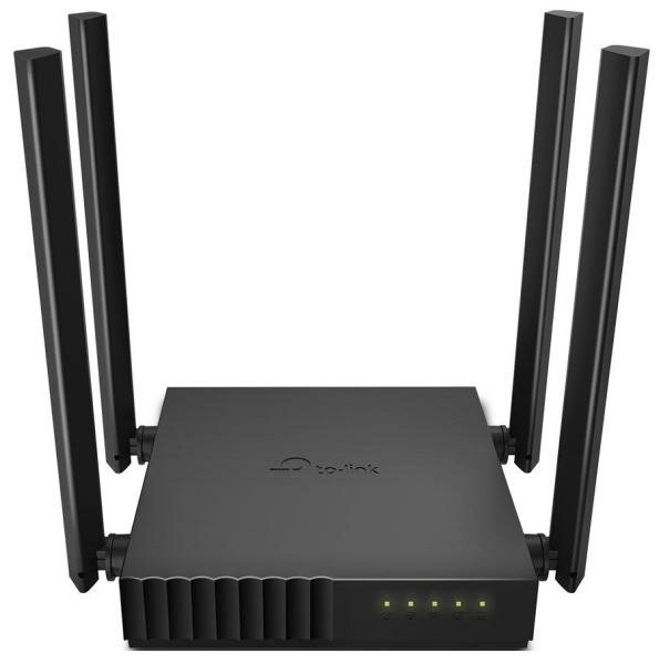 Wi-Fi роутер TP-LINK ARCHER C54 802.11abgnac 1167Mbps 2.4 ГГц 5 ГГц 4xLAN черный