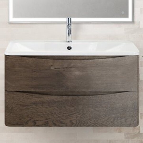 Тумба Rovere Nature Grigio 996 см BelBagno Acqua ACQUA-1000-2C-SO-RNG