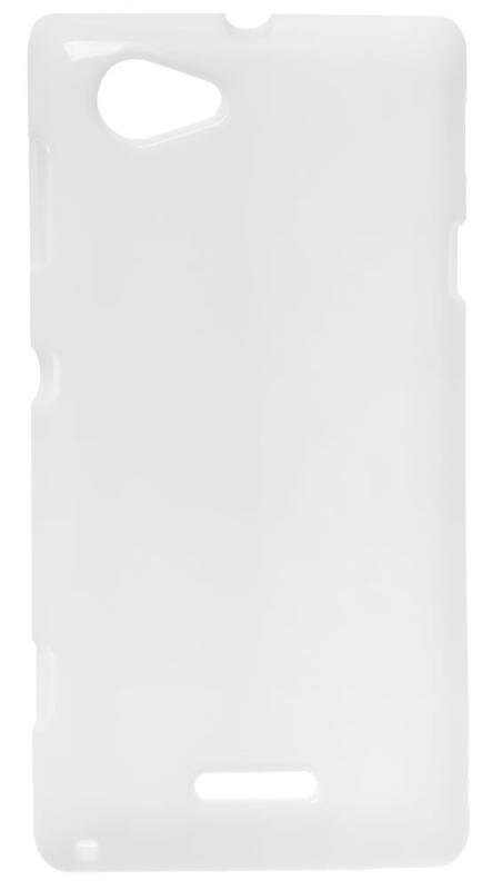 Чехол силиконовый для Sony Xperia L / S36h / C2104 RHDS TPU (Белый)