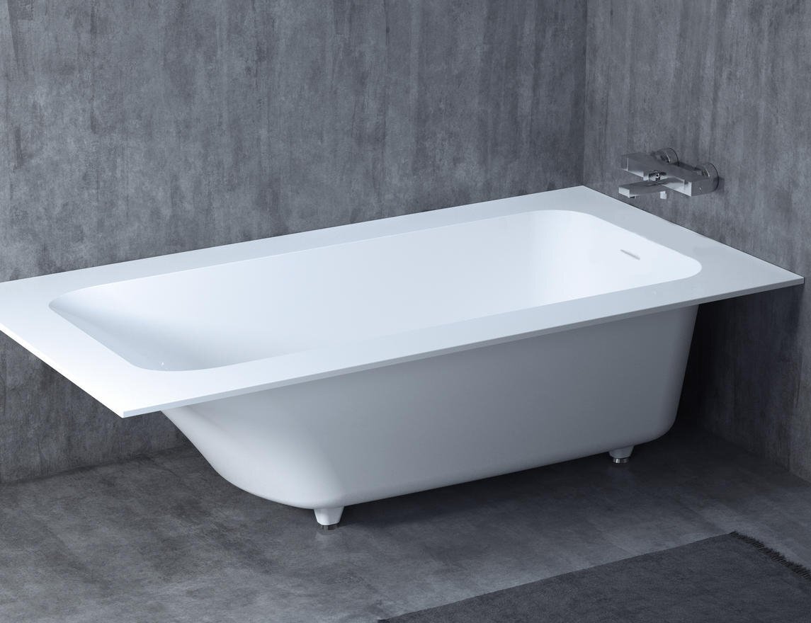 Ванна Salini Orlando Vasto Kit 102124M 190x100 белая матовая