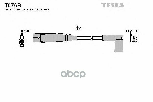 Провода Зажигания TESLA арт. T076B