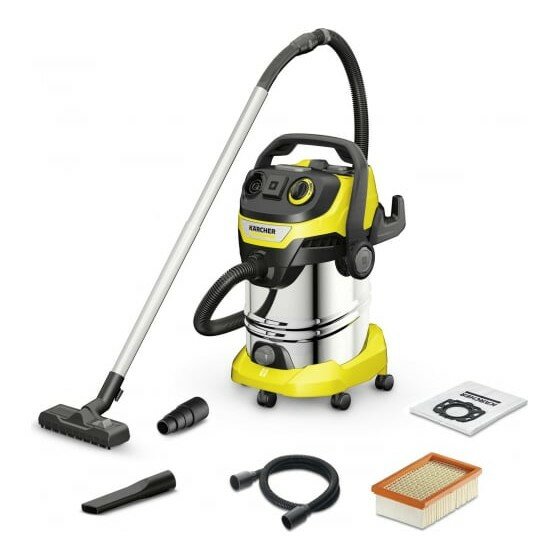 Karcher Строительный пылесос WD 6 P S V-30 6 22 T, желтый 1.628-360.0