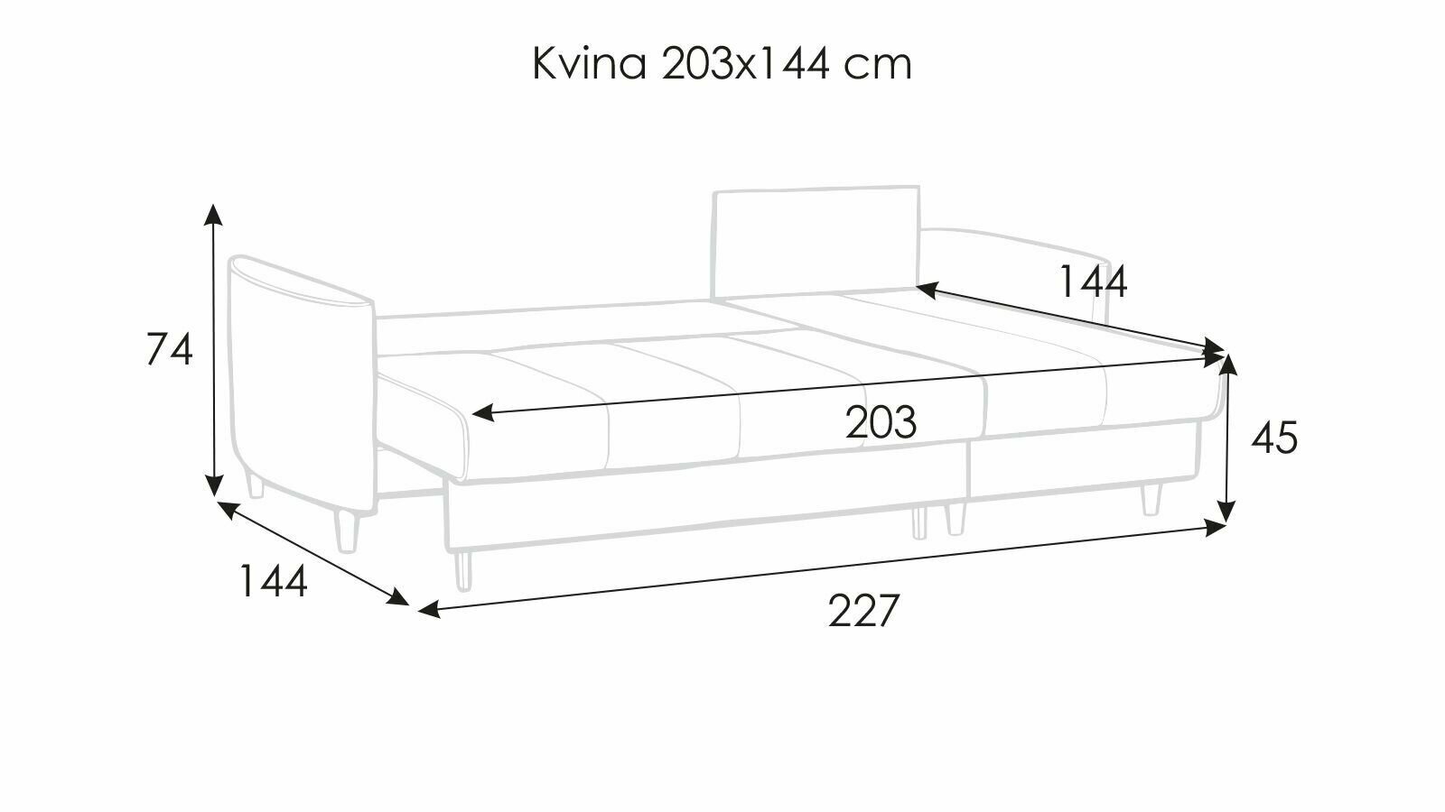 Диван-кровать угловой Квина-Тsv43 - фотография № 11