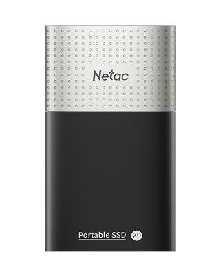 Netac Z9 250GB USB 32 Gen 2 Type-C External SSD R/W up to 550MB/480MB/swith USB-C to USB-A cable and USB-A to USB-C adapter 3Y wty