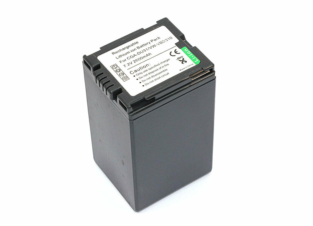 Аккумуляторная батарея для видеокамеры Hitachi DZ-BD (CGA-DU31) 7.4V 2600mAh