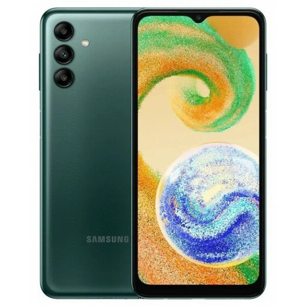 Смартфон Samsung Galaxy A04s 3/32 ГБ, зеленый (Для других стран)
