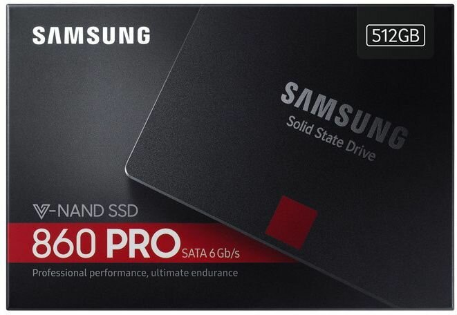   SSD 2.5" 512GB Samsung MZ-76P512BW 860 Pro