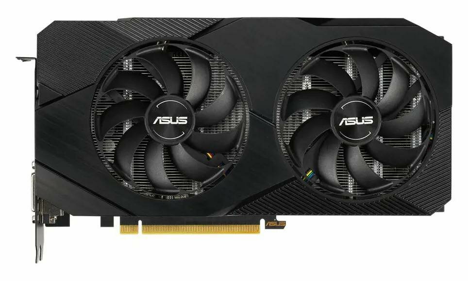 Видеокарта ASUS Nvidia RTX 2060 DUAL-RTX2060-O6G-EVO