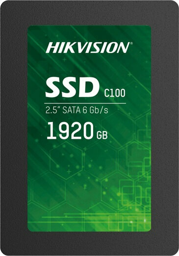 2.5" 1920GB Hikvision C100 Client SSD [HS-SSD-C100/1920G] SATA 6Gb/s, 560/520, IOPS 78/76K, MTBF 2M, 3D NAND TLC, 640TBW, 0,3DWPD, RTL (678562)