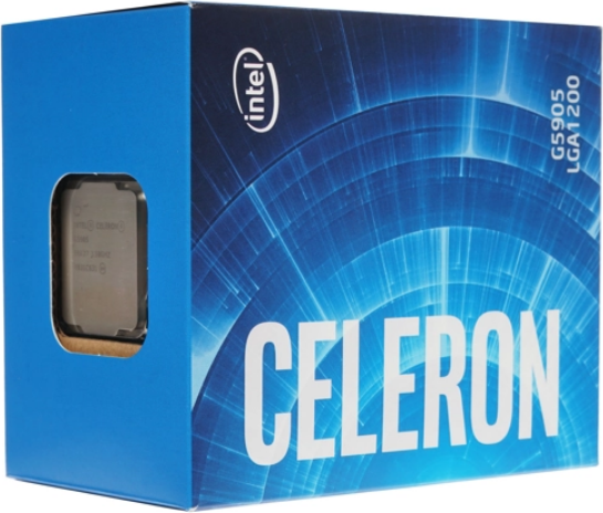 Процессор Intel Original Celeron G5905 Soc-1200 (BX80701G5905 S Rk27) (3.5GHz/Intel UHD Graphics 610