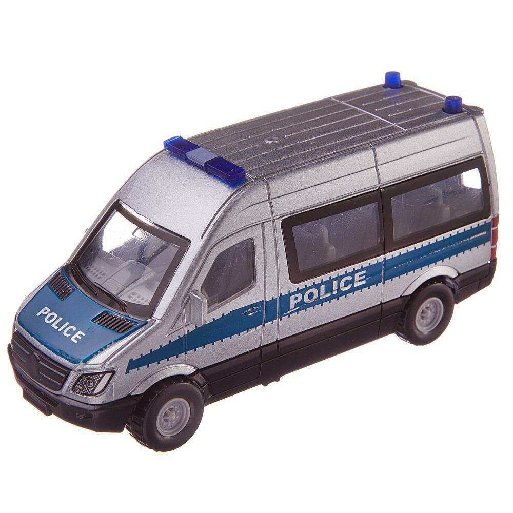 Микроавтобус "Полиция", 1:64 (WE-B2169) ТНГ-игрушка - фото №2