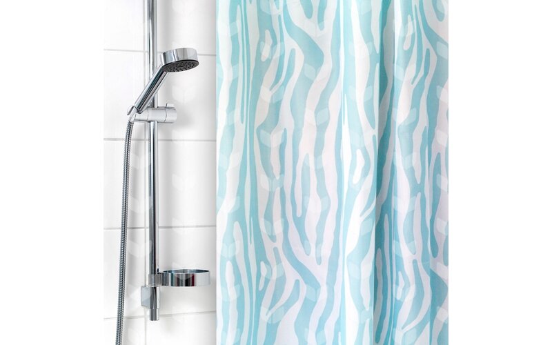 фото Шторы для ванн вилина 180Х180 П/Э сафари вилина