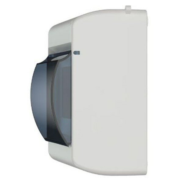 Бокс КМПн 2/6 на 6 модулей накладной пластиковый с прозрачной дверкой ИЭК MKP42-N-06-30-09 - фотография № 3