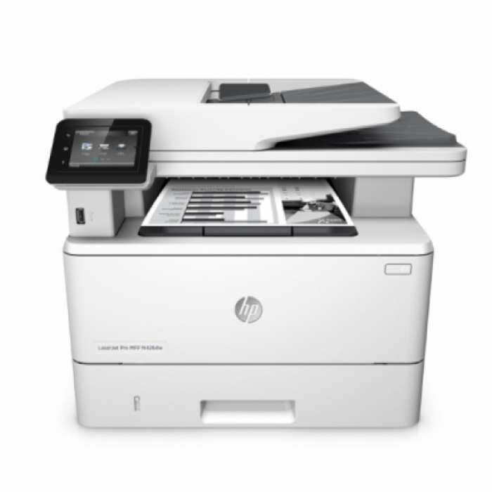 МФУ HP LaserJet Pro MFP M426fdn RU (p/c/s/f, A4, 600dpi, 38ppm, 256Mb, Duplex,2trays 100+250, ADF50, USB2.0+Walk-Up/GigEth, ePrint, AirPrint, 1+2y warr, Cartridge 9000 pages)