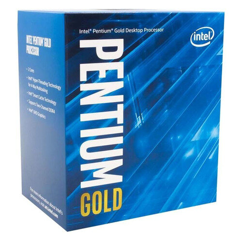 Процессор Intel Pentium Gold G6400, LGA 1200, BOX