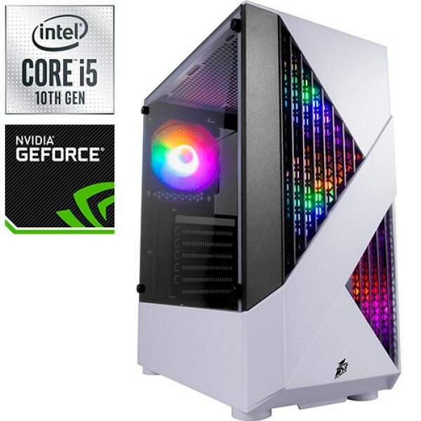 Компьютер PRO-0789674 Intel Core i5-10600KF 4100МГц, Intel B560, 64Гб DDR4, NVIDIA GeForce GTX 1050 Ti 4Гб, SSD 480Гб, 500Вт, Midi-Tower