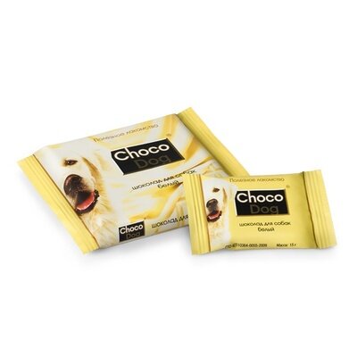 Веда Choco Dog Шоколад белый для собак 0,015 кг 17569 (2 шт)