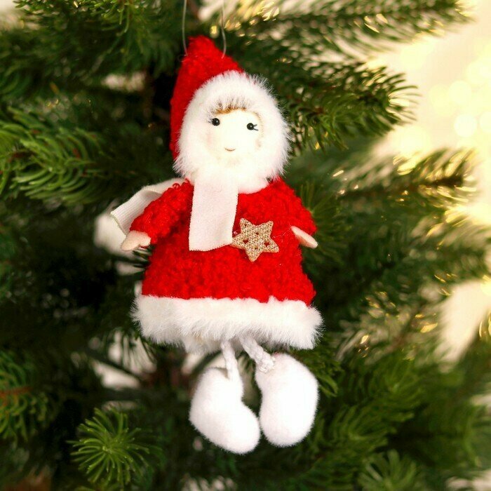 Кукла Эльза, в шапочке, 17 см, 1 шт.