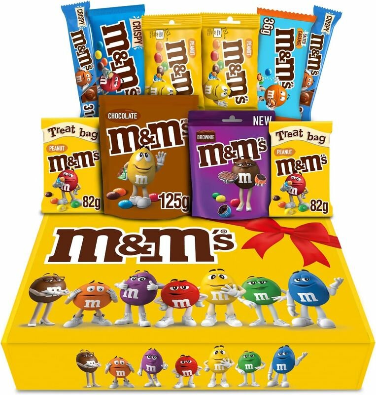 Подарочный набор шоколада M&Ms Variety Selection Box, 650г - фотография № 1