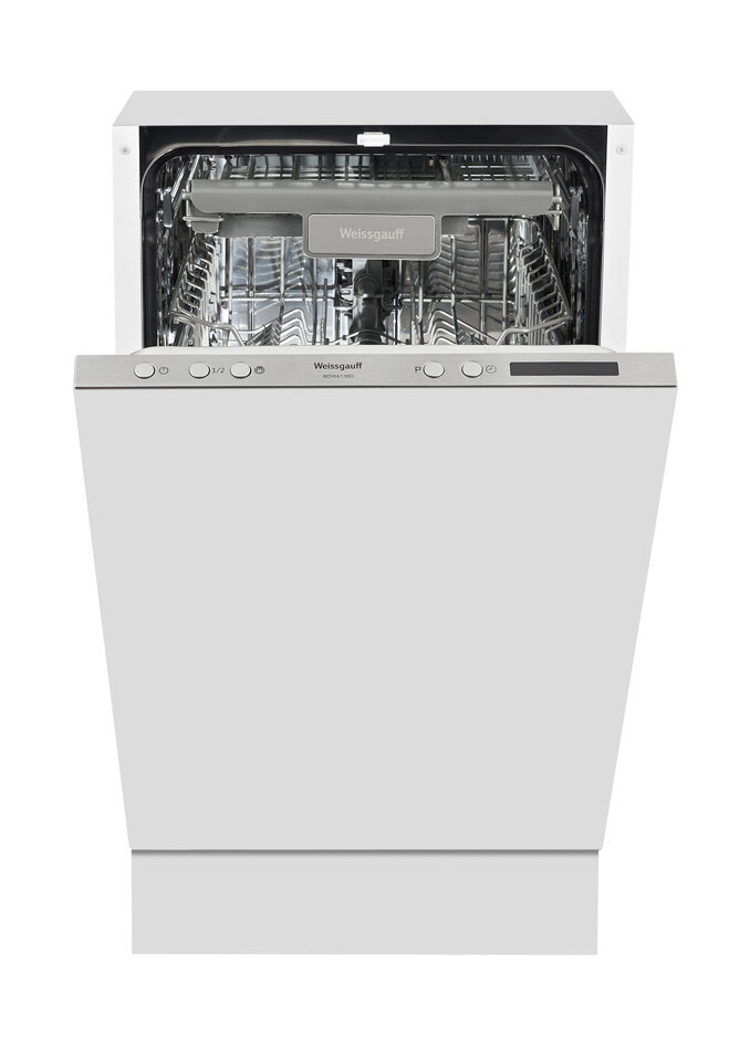 Посудомоечная машина узкая WEISSGAUFF BDW 4138 D, белый