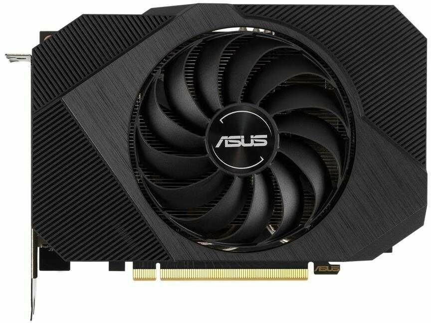 ASUS Видеокарта ASUS GeForce RTX 3060 V2 PH-RTX3060-12G-V2 (GeForce RTX 3060, 12ГБ GDDR6, HDMI, 3xDP) (PCI-E) (ret)