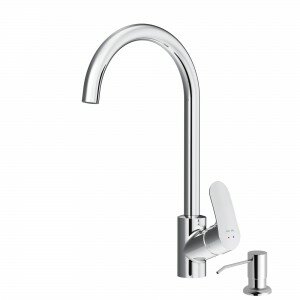 Набор 2 в1: смеситель для кухни с диспенсером Am.Pm Like (F8007D00)