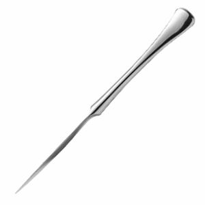 Нож столовый «Диаз»; сталь нерж, L=240/110, B=2мм; металлич, Chef&Sommelier, QGY - T5104