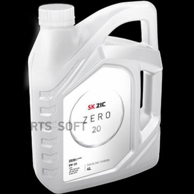 ZIC ZERO 20 0w20 SN PLUS, SN-RC / GF-5 4л (бензин, 100% синт. с ПАО, доп. GM dexos1 Gen2) (1/4)