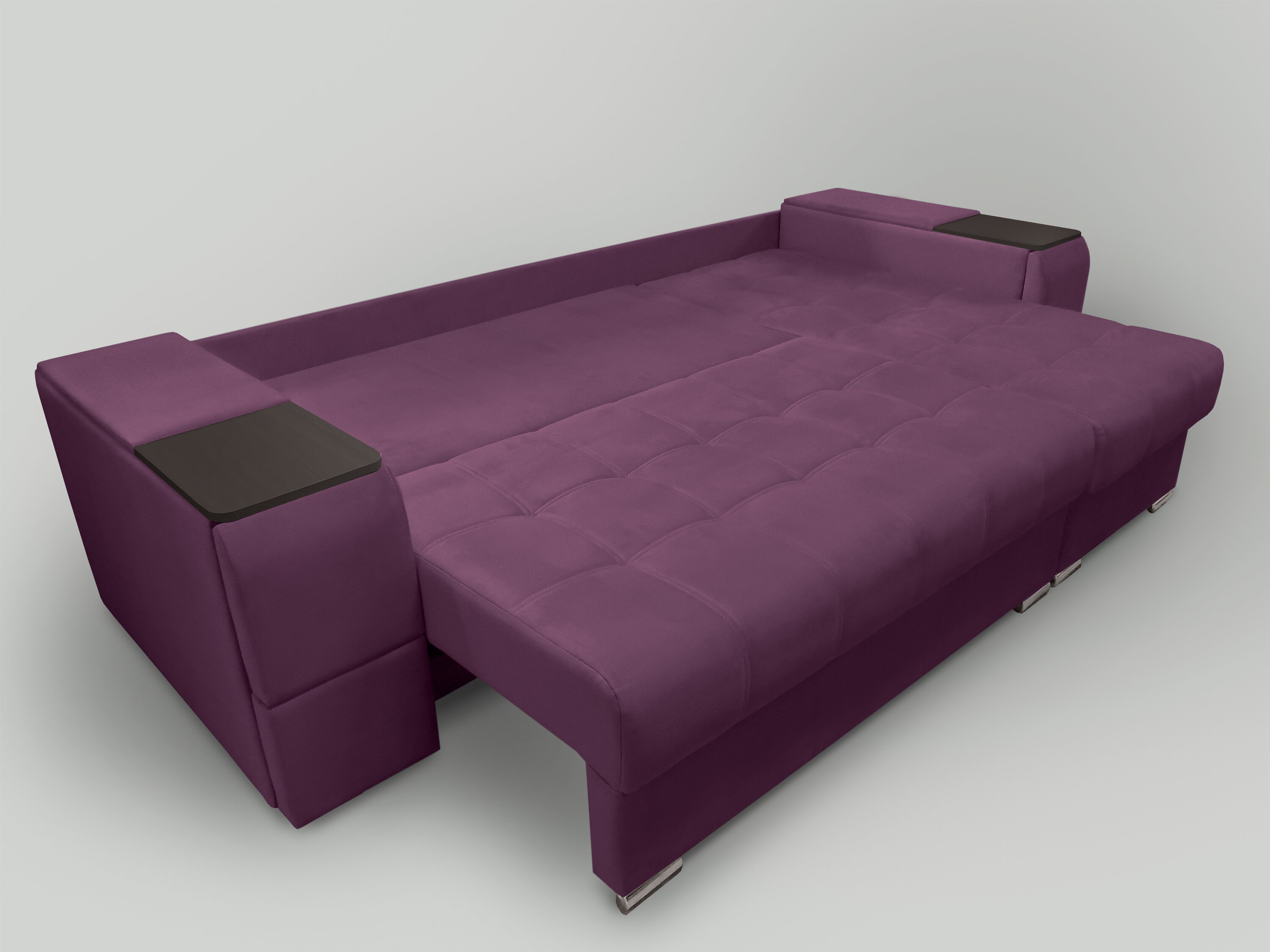 Угловой диван "Риф" Teddy 640 (накладки Венге) - фотография № 4
