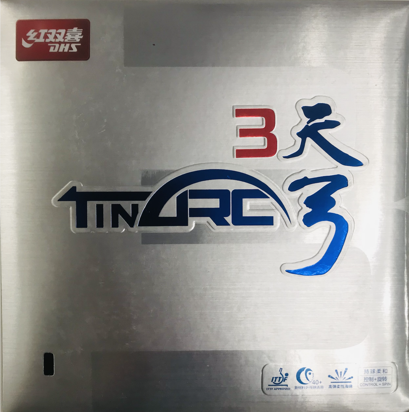 DHS Накладка для настольного тенниса DHS TIN-ARC3 черный / 37 / 2.1