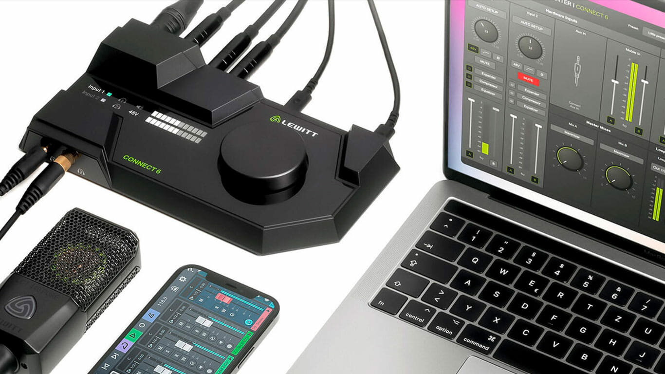 Lewitt Connect 6 USB-C аудио интерфейс