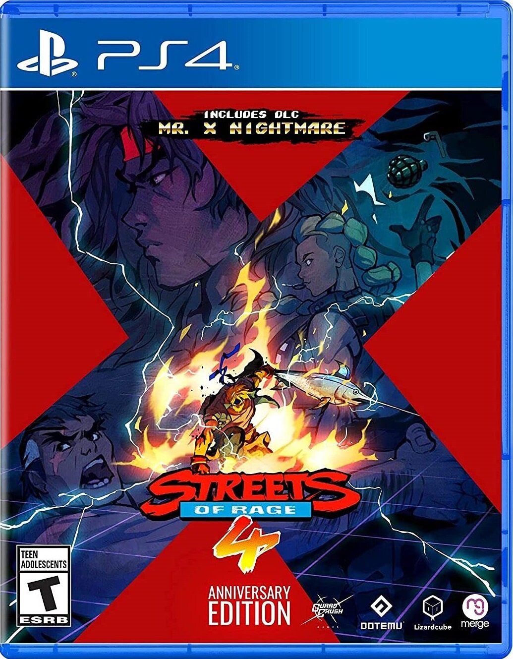 Streets of Rage 4 Anniversary Edition [PS4 русская версия]